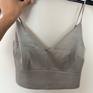 Abercrombie Silky Cropped Tank